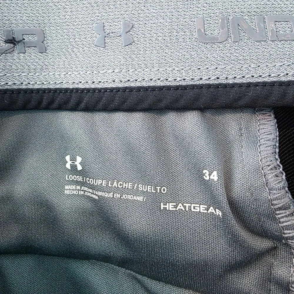 Under Armour Black Shorts Mens 34 - Picture 3 of 3